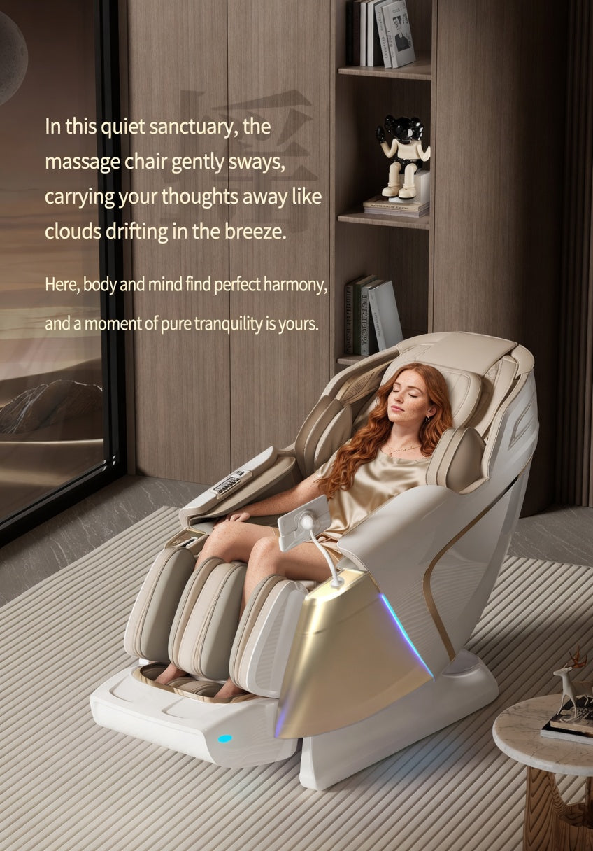 L50S 4D Dual-Core Full Body Massage Chair with SL-Track – Zero Gravity Space Capsule 2026