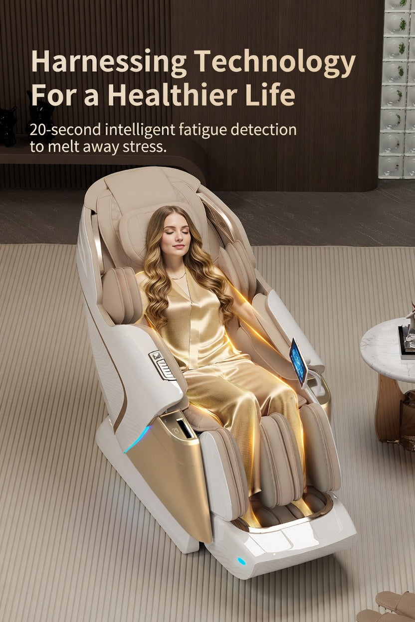 L50S 4D Dual-Core Full Body Massage Chair with SL-Track – Zero Gravity Space Capsule 2026