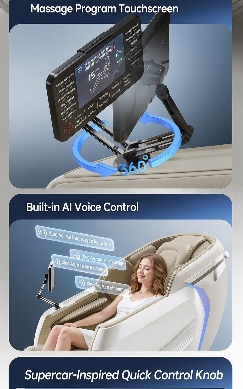 SL-Track Intelligent Zero-Gravity Space Capsule Multi-Functional Full-Body Electric Massage Chair 2026