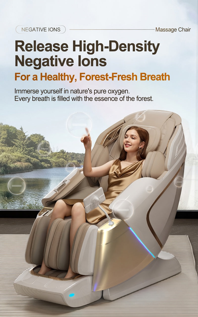 L50S 4D Dual-Core Full Body Massage Chair with SL-Track – Zero Gravity Space Capsule 2026