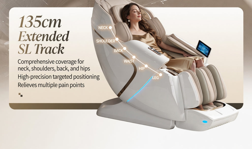 Luxury 4D Mechanical Hand Zero Gravity SL-Track Space Capsule Full-Body Smart Massage Chair 2026