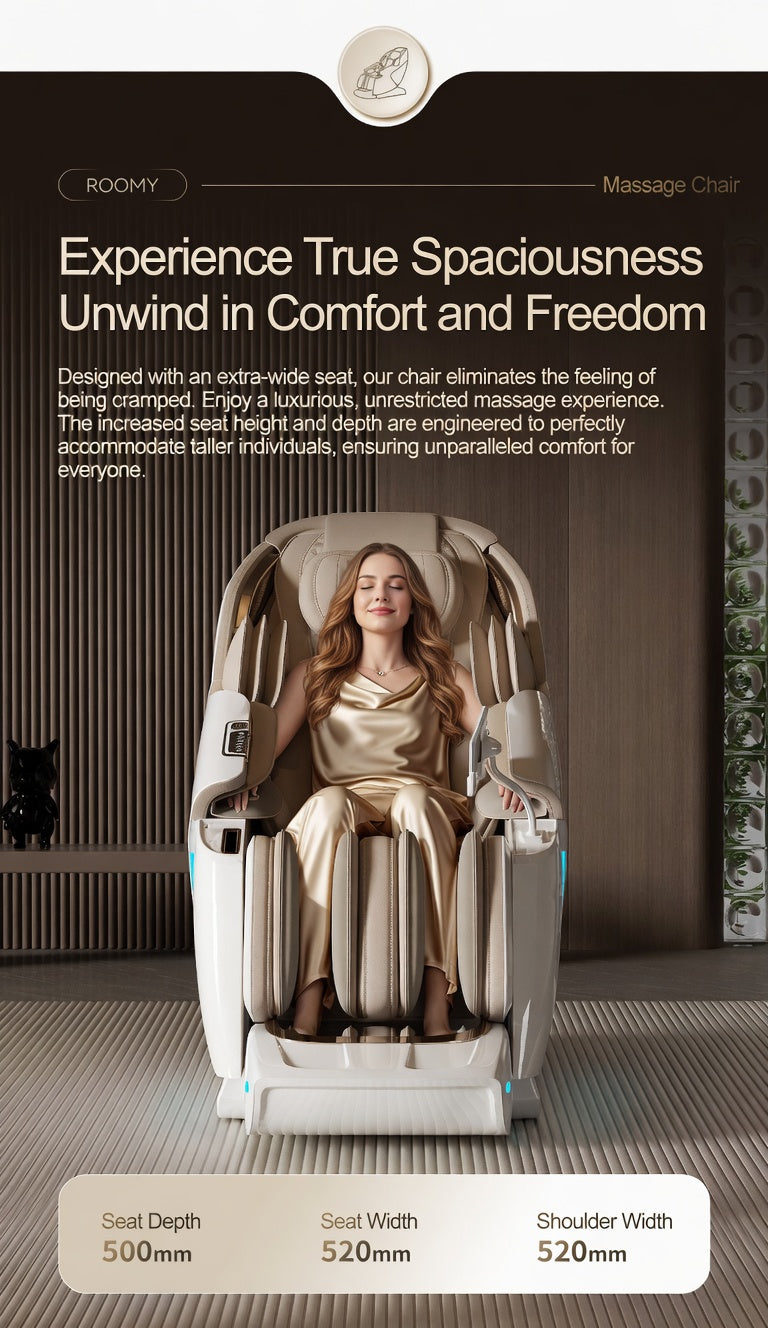 Luxury 4D Mechanical Hand Zero Gravity SL-Track Space Capsule Full-Body Smart Massage Chair 2026