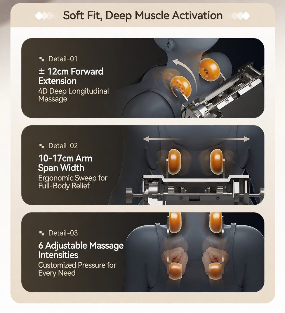 Luxury 4D Mechanical Hand Zero Gravity SL-Track Space Capsule Full-Body Smart Massage Chair 2026