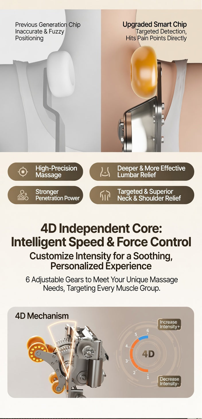 Luxury 4D Mechanical Hand Zero Gravity SL-Track Space Capsule Full-Body Smart Massage Chair 2026