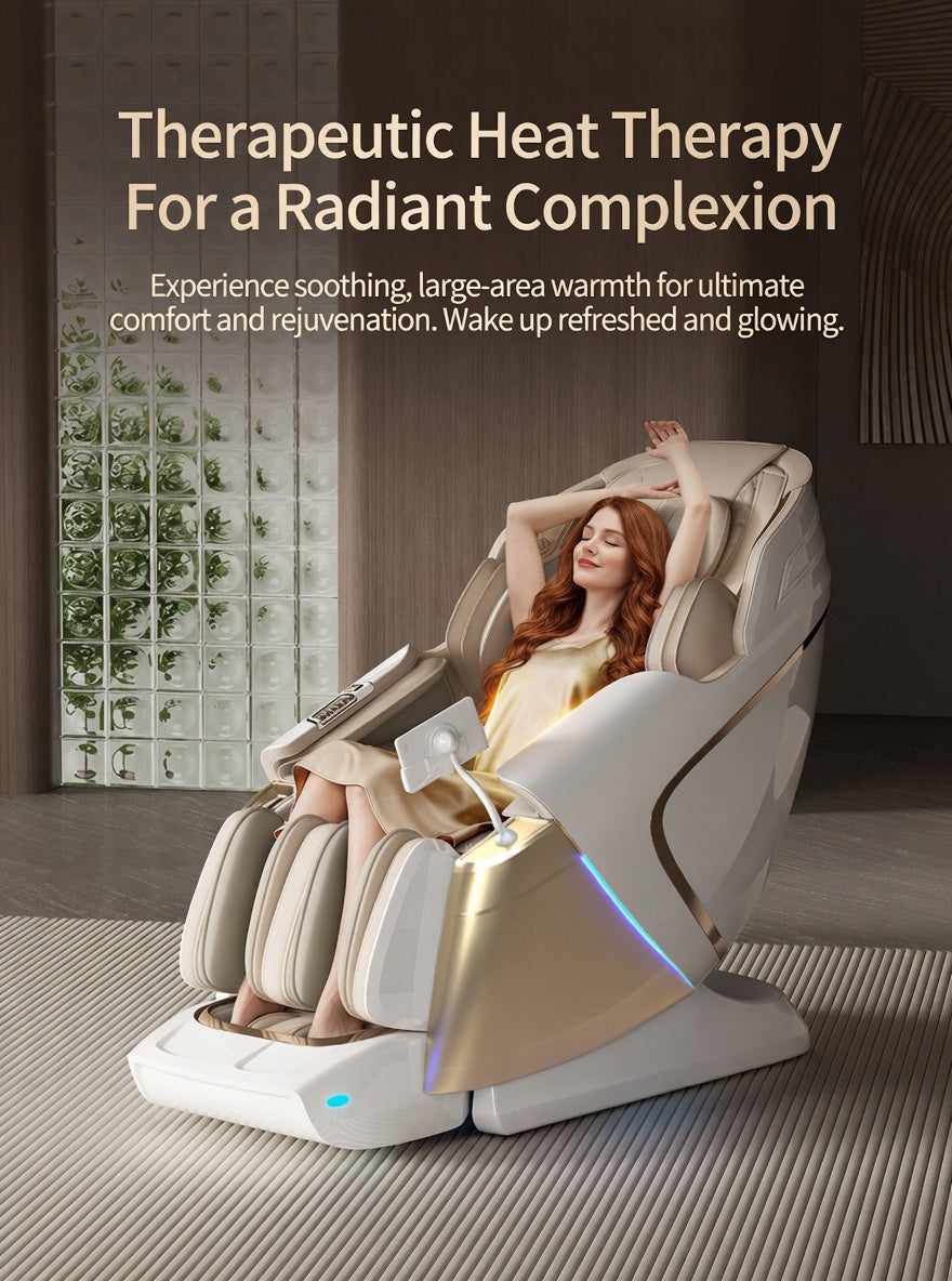 L50S 4D Dual-Core Full Body Massage Chair with SL-Track – Zero Gravity Space Capsule 2026
