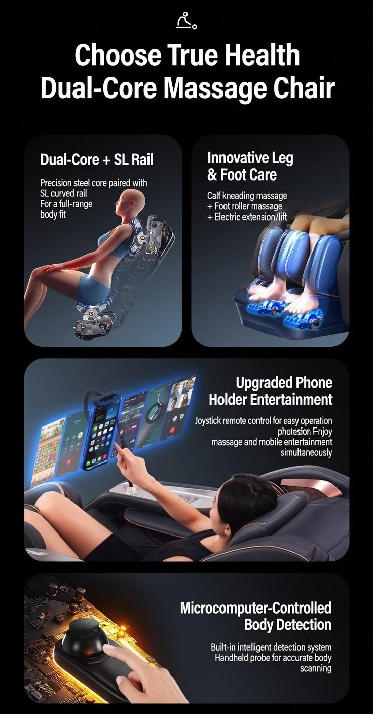 Premium 4D Intelligent Zero Gravity Space Capsule Full-Body Electric Massage Chair 2026