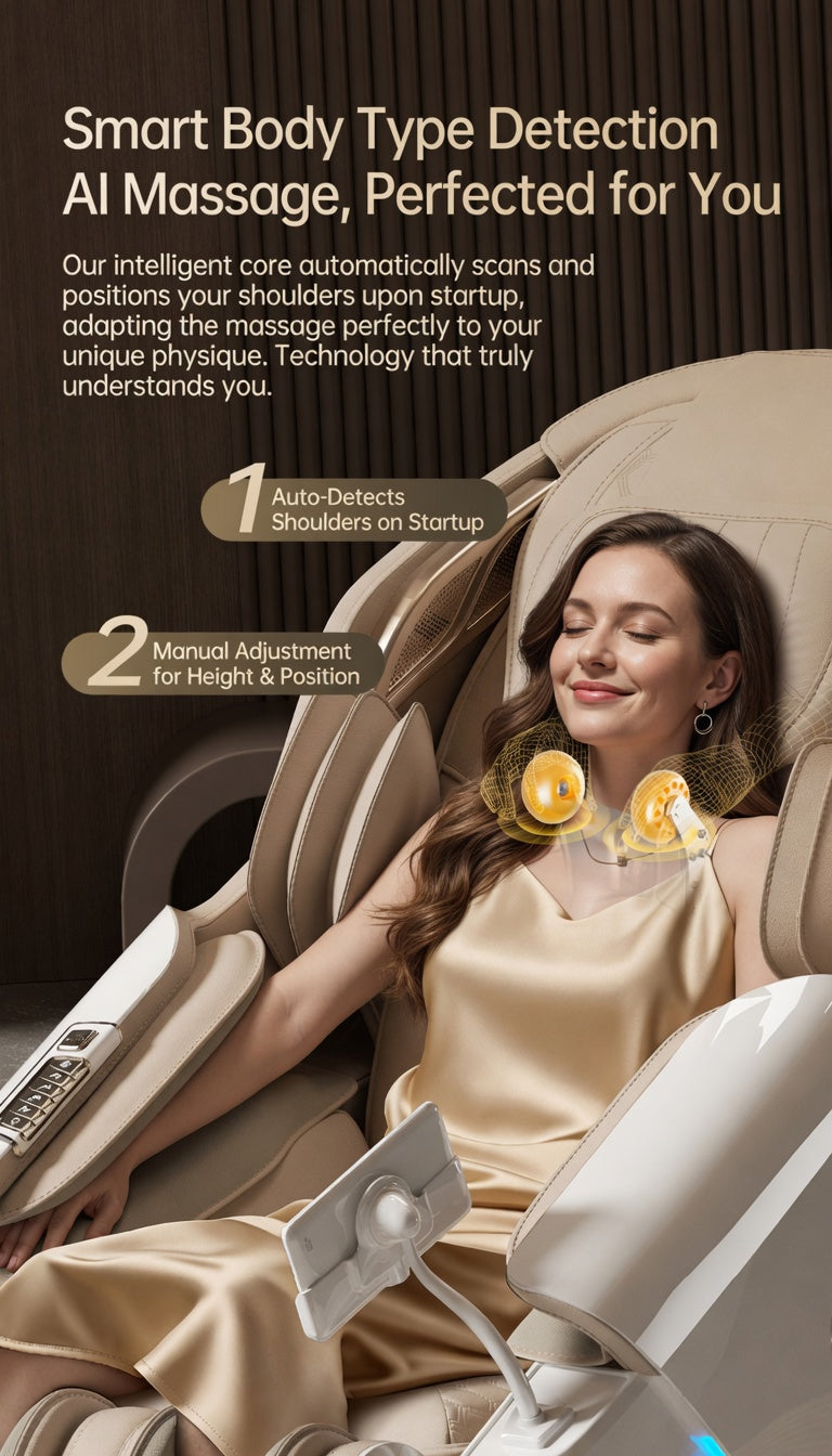 Luxury 4D Mechanical Hand Zero Gravity SL-Track Space Capsule Full-Body Smart Massage Chair 2026