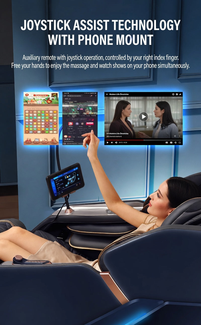 Premium 4D Intelligent Zero Gravity Space Capsule Full-Body Electric Massage Chair 2026