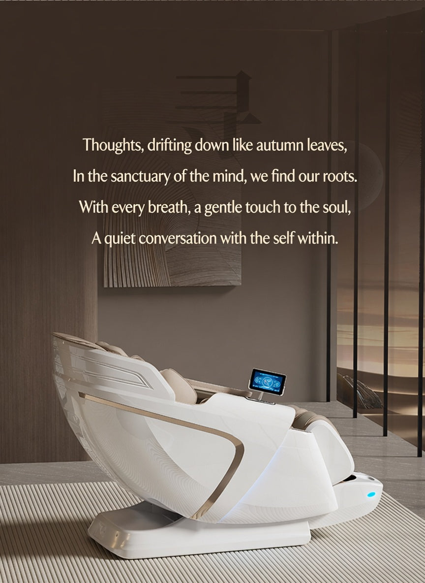 Luxury 4D Mechanical Hand Zero Gravity SL-Track Space Capsule Full-Body Smart Massage Chair 2026