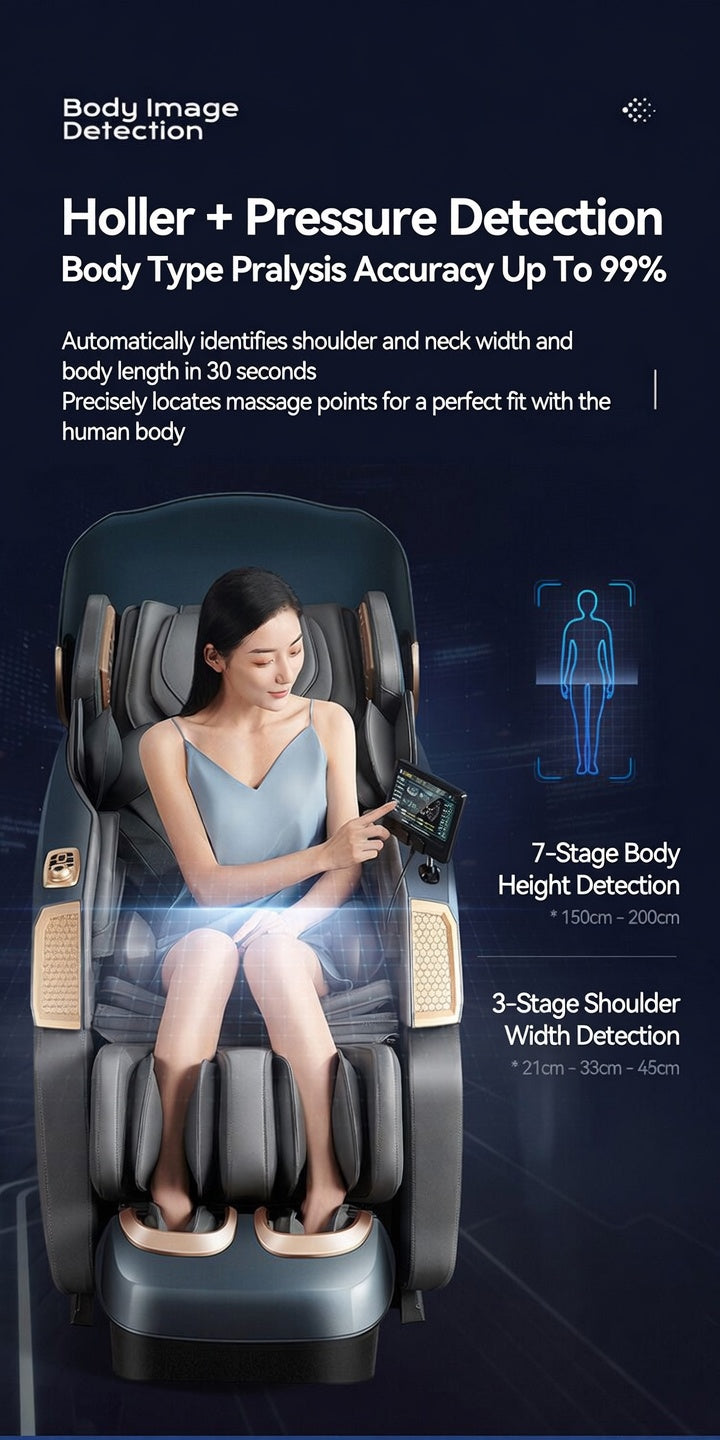 Smart 4D Dual-Track Zero Gravity Full Body Massage Chair – Intelligent Space Capsule 2026