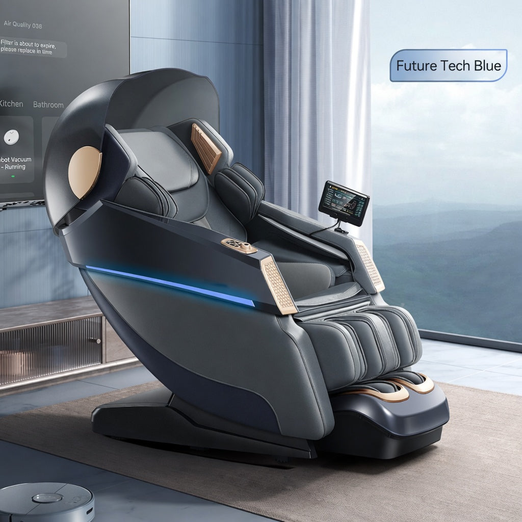 Smart 4D Dual-Track Zero Gravity Full Body Massage Chair – Intelligent Space Capsule 2026