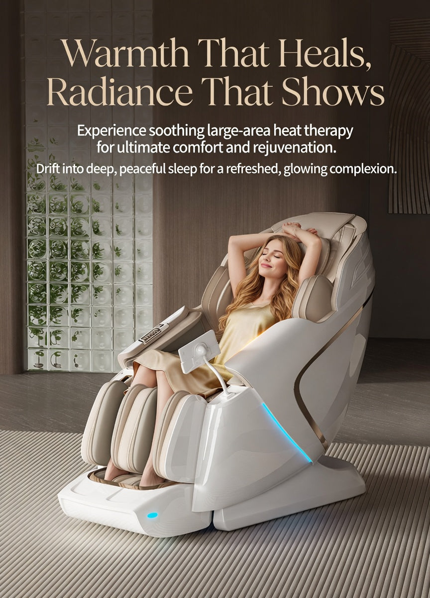Luxury 4D Mechanical Hand Zero Gravity SL-Track Space Capsule Full-Body Smart Massage Chair 2026