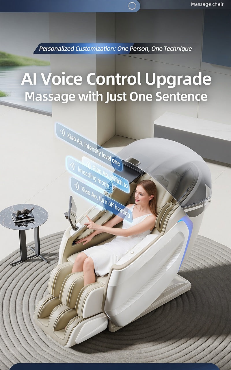 SL-Track Intelligent Zero-Gravity Space Capsule Multi-Functional Full-Body Electric Massage Chair 2026