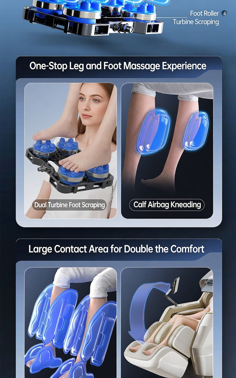 SL-Track Intelligent Zero-Gravity Space Capsule Multi-Functional Full-Body Electric Massage Chair 2026
