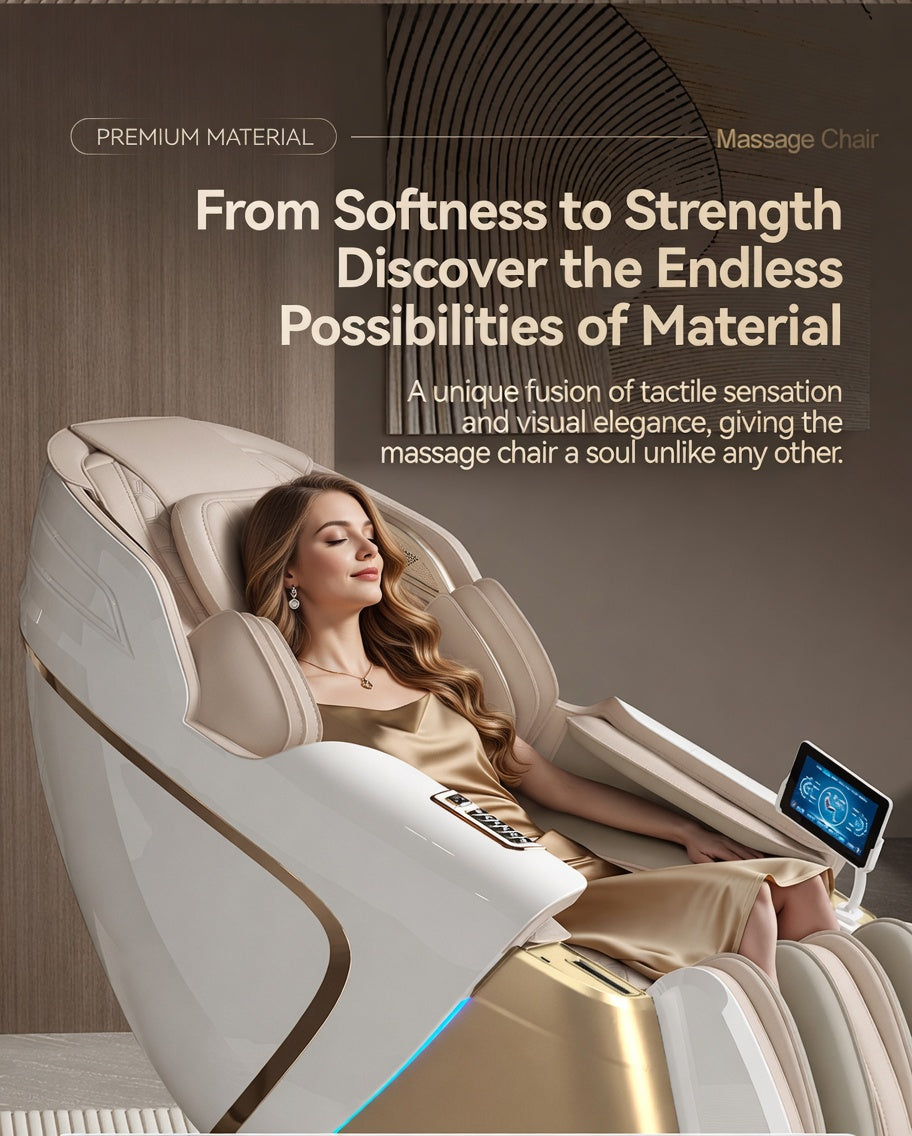 L50S 4D Dual-Core Full Body Massage Chair with SL-Track – Zero Gravity Space Capsule 2026