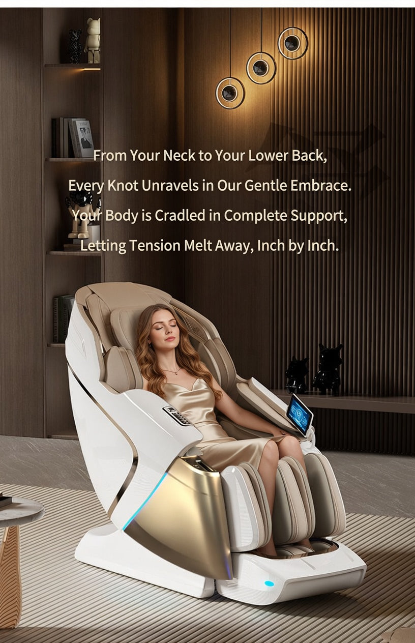 L50S 4D Dual-Core Full Body Massage Chair with SL-Track – Zero Gravity Space Capsule 2026